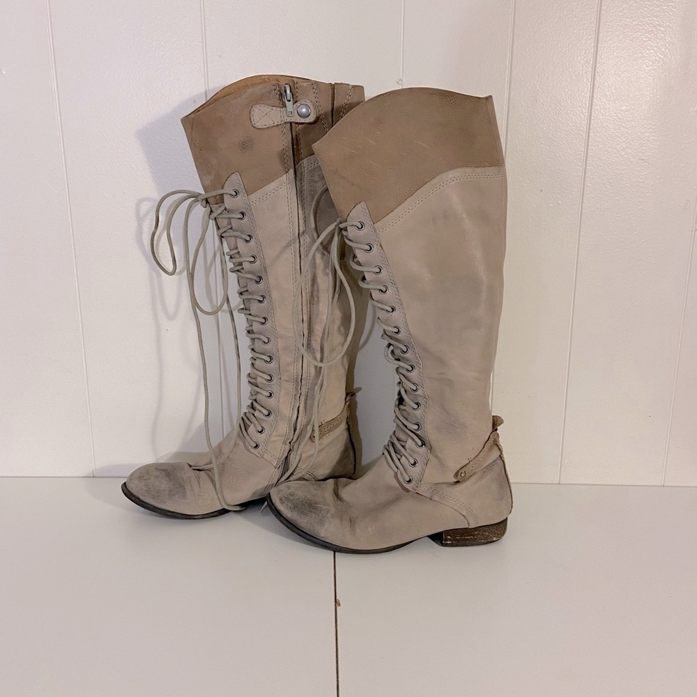LEATHER | Tall Boots 8.5